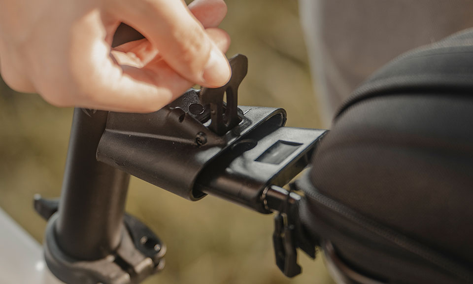 Sistema Di Fissaggio Topeak Fixer 7 Per DynaPack, Supporto Universale Per Bici, Nero, Taglia Unica